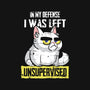 Unsupervised-none removable cover w insert throw pillow-turborat14