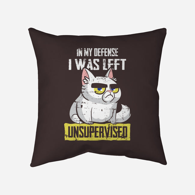 Unsupervised-none removable cover w insert throw pillow-turborat14