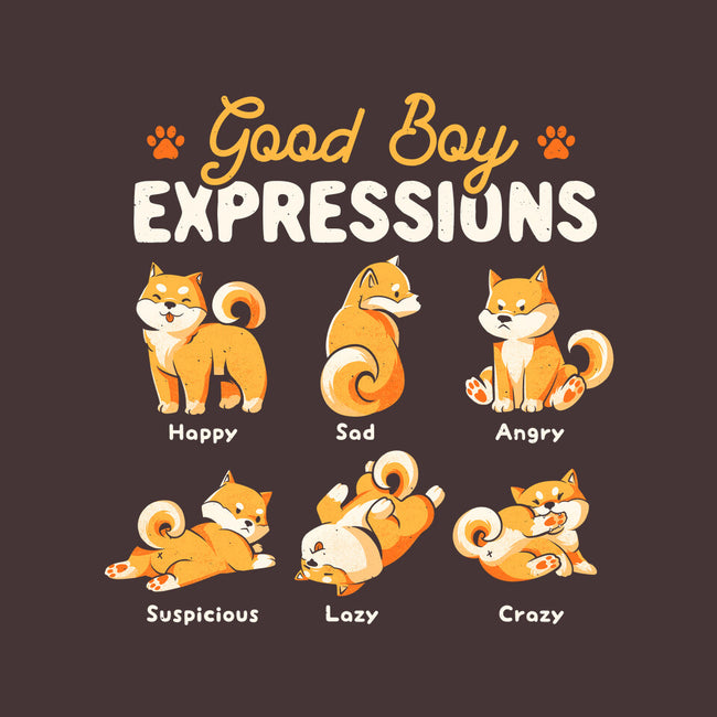 Good Boy Expressions-unisex kitchen apron-eduely