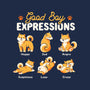 Good Boy Expressions-none polyester shower curtain-eduely