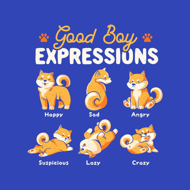 Good Boy Expressions-none removable cover throw pillow-eduely