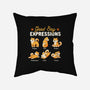 Good Boy Expressions-none removable cover w insert throw pillow-eduely