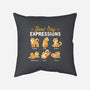 Good Boy Expressions-none removable cover w insert throw pillow-eduely