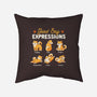 Good Boy Expressions-none removable cover w insert throw pillow-eduely