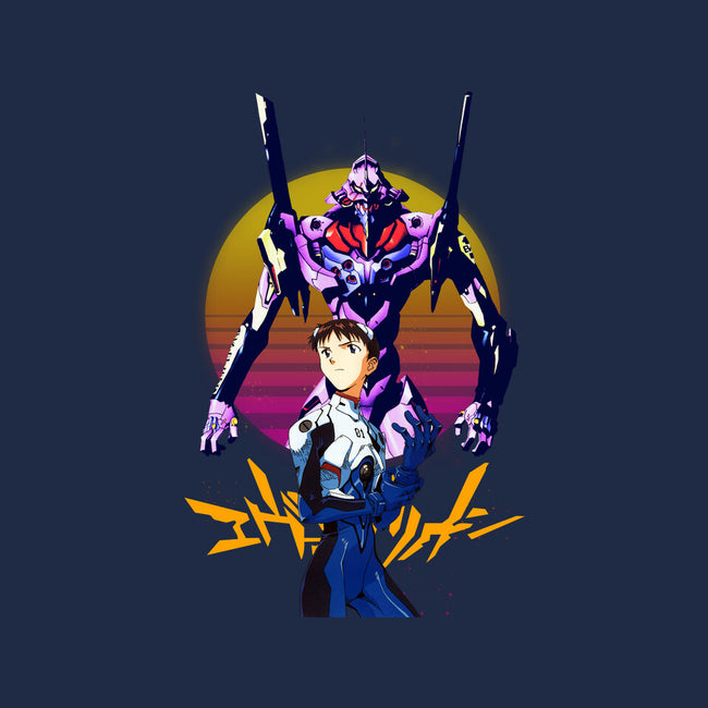 Unit 01 Shinji Ikari-none stretched canvas-rondes