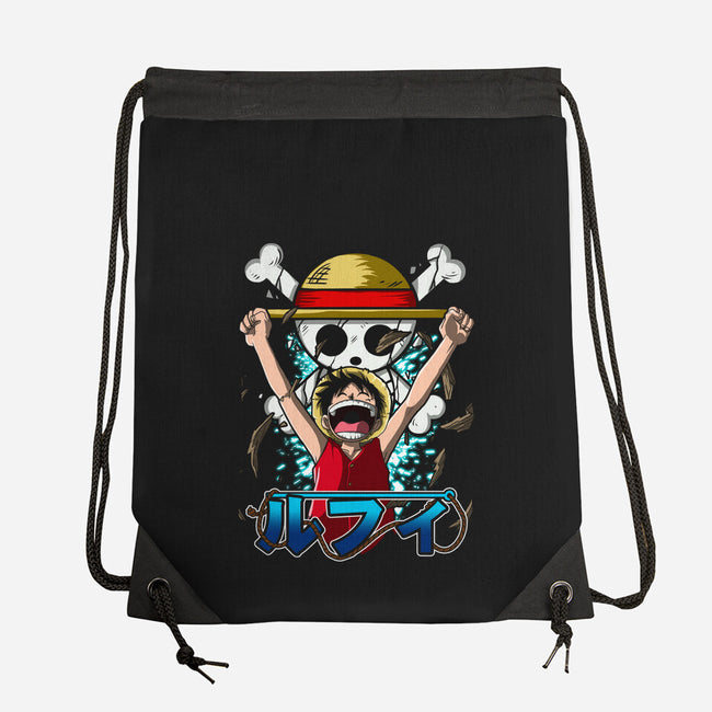 Luffy The King-none drawstring bag-Diego Oliver
