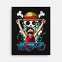 Luffy The King-none stretched canvas-Diego Oliver