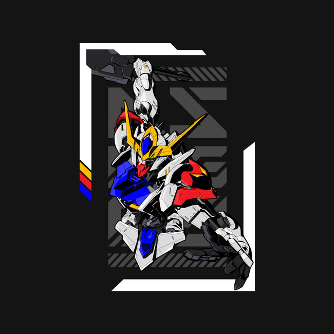 Gundam Barbatos Lupus-mens heavyweight tee-Pakyu Pashion