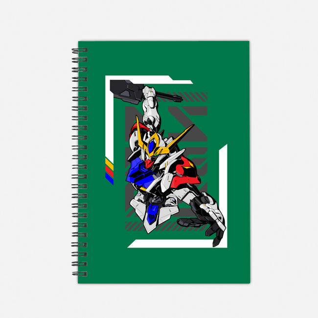 Gundam Barbatos Lupus-none dot grid notebook-Pakyu Pashion