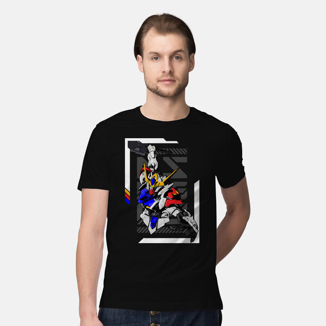 Gundam Barbatos Lupus-mens premium tee-Pakyu Pashion