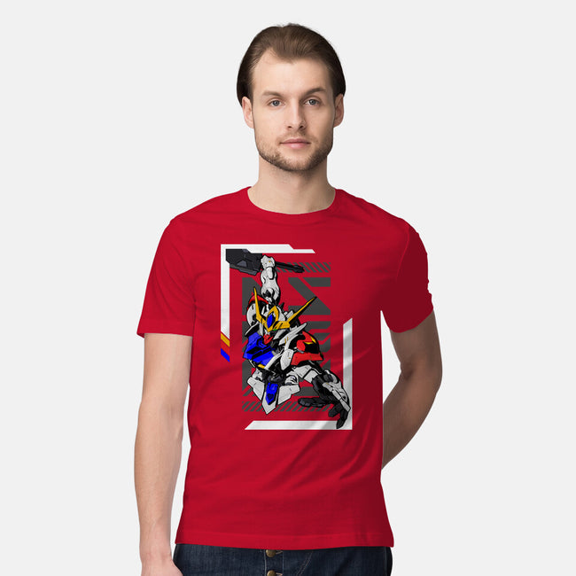 Gundam Barbatos Lupus-mens premium tee-Pakyu Pashion