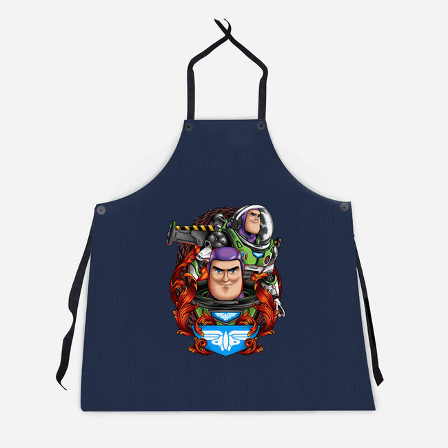 Space Ranger-unisex kitchen apron-Badbone Collections