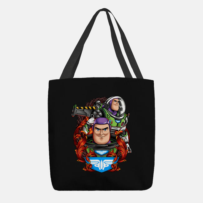 Space Ranger-none basic tote bag-Badbone Collections