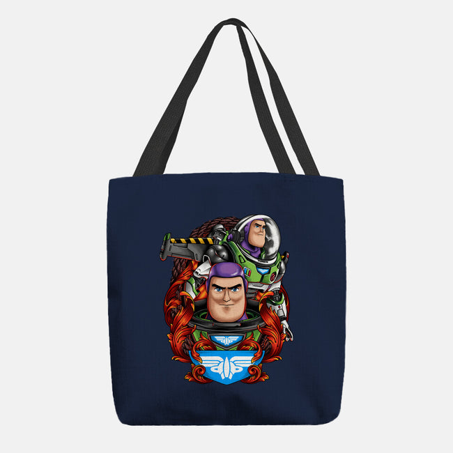 Space Ranger-none basic tote bag-Badbone Collections