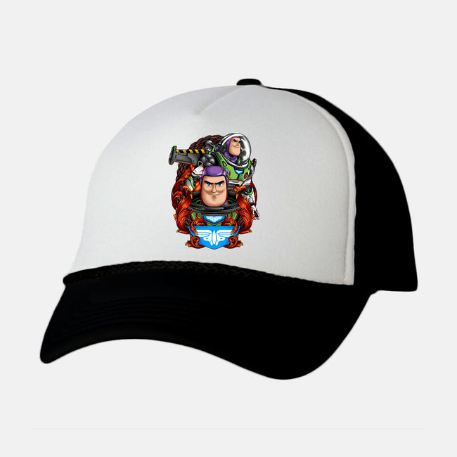 Space Ranger-unisex trucker hat-Badbone Collections
