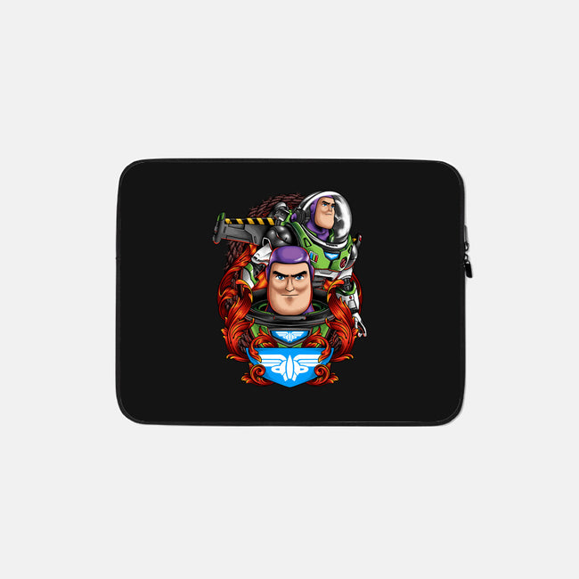Space Ranger-none zippered laptop sleeve-Badbone Collections