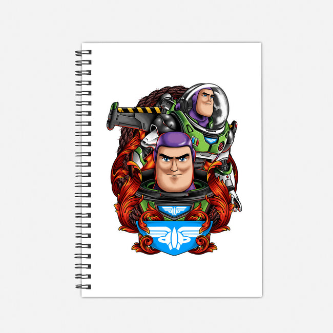Space Ranger-none dot grid notebook-Badbone Collections