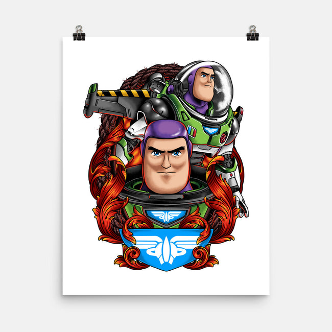 Space Ranger-none matte poster-Badbone Collections