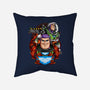 Space Ranger-none removable cover throw pillow-Badbone Collections