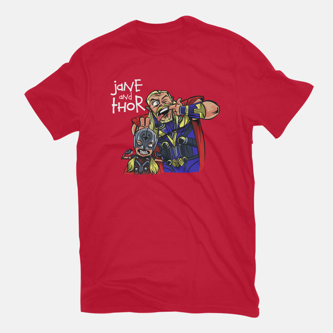 Jane And Thor-unisex basic tee-zascanauta