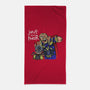 Jane And Thor-none beach towel-zascanauta