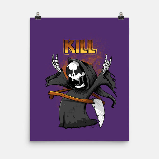 Kiss And Death-none matte poster-ducfrench