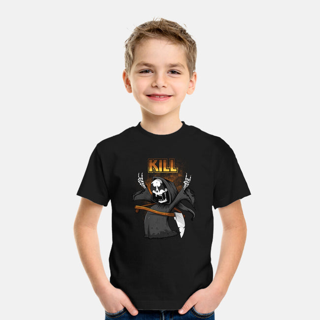 Kiss And Death-youth basic tee-ducfrench