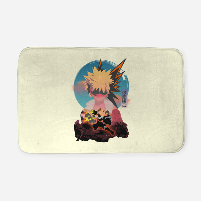 Katsuki-none memory foam bath mat-sacca