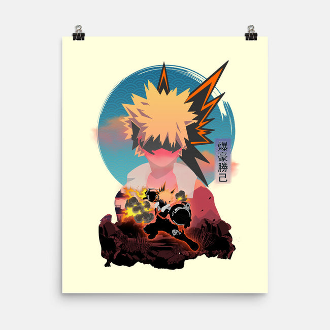 Katsuki-none matte poster-sacca