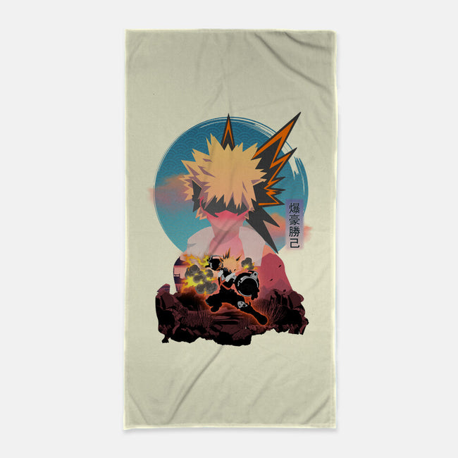 Katsuki-none beach towel-sacca