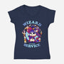 Wizard's Call-womens v-neck tee-Snouleaf