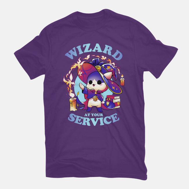 Wizard's Call-womens fitted tee-Snouleaf