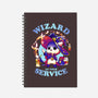 Wizard's Call-none dot grid notebook-Snouleaf