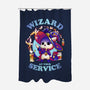 Wizard's Call-none polyester shower curtain-Snouleaf