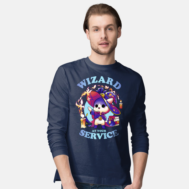 Wizard's Call-mens long sleeved tee-Snouleaf
