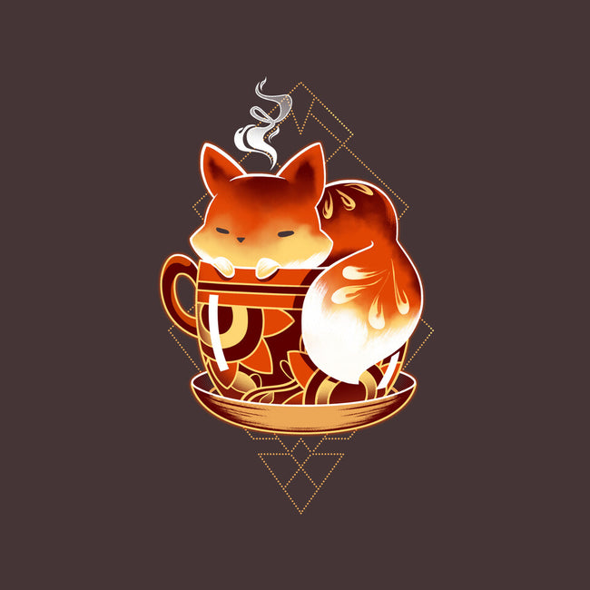 Cup Of Fox-none glossy sticker-Snouleaf