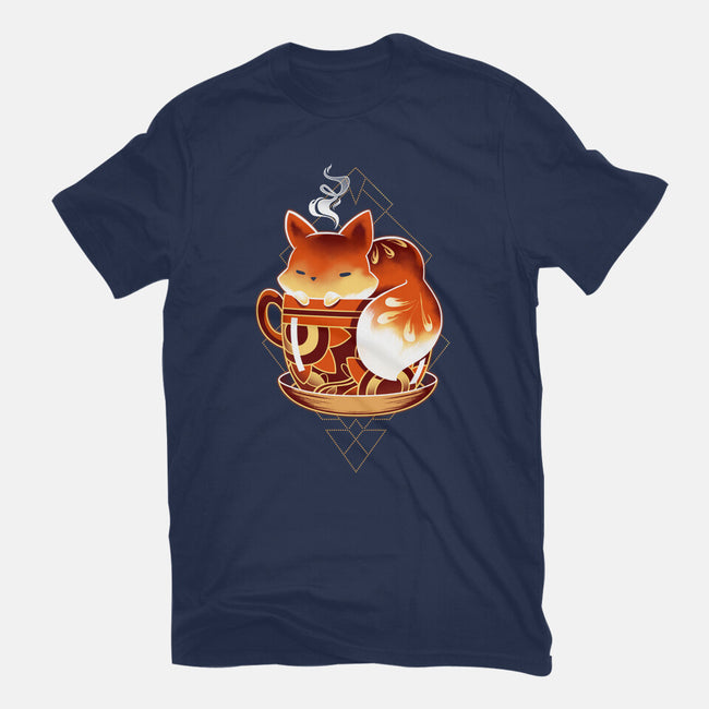 Cup Of Fox-youth basic tee-Snouleaf