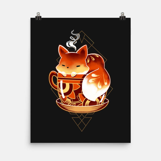 Cup Of Fox-none matte poster-Snouleaf