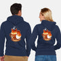 Cup Of Fox-unisex zip-up sweatshirt-Snouleaf