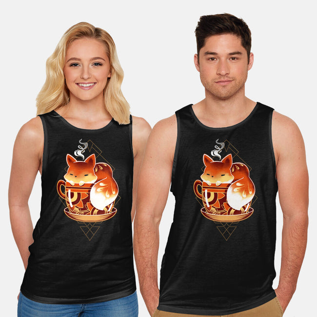 Cup Of Fox-unisex basic tank-Snouleaf
