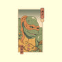Orange Kame Ninja-none removable cover w insert throw pillow-vp021
