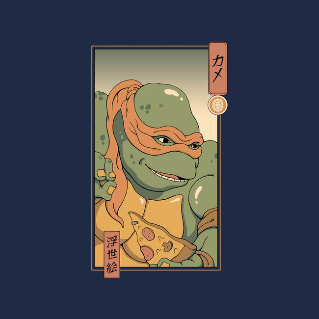 Orange Kame Ninja-none removable cover w insert throw pillow-vp021