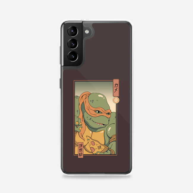 Orange Kame Ninja-samsung snap phone case-vp021