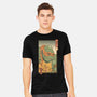 Orange Kame Ninja-mens heavyweight tee-vp021