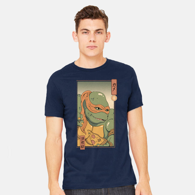 Orange Kame Ninja-mens heavyweight tee-vp021