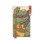 Purple Kame Ninja-none removable cover w insert throw pillow-vp021