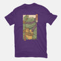 Purple Kame Ninja-womens fitted tee-vp021