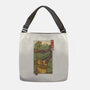 Purple Kame Ninja-none adjustable tote bag-vp021