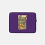 Purple Kame Ninja-none zippered laptop sleeve-vp021