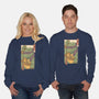 Purple Kame Ninja-unisex crew neck sweatshirt-vp021